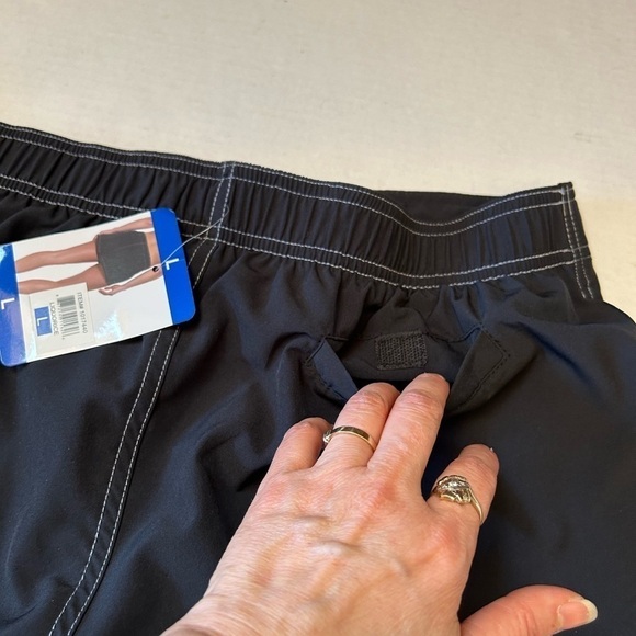 Gerry woven board,swim, beach, summer shorts in Black Liquorice NWT Sz-L V12 - Picture 7 of 11